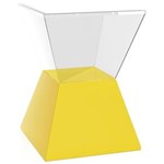 Ficha técnica e caractérísticas do produto Banqueta Nitro Assento Cristal Base Color