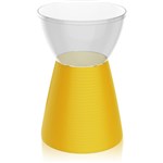 Ficha técnica e caractérísticas do produto Banqueta Sili Assento Cristal Base Color Amarelo