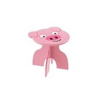 Ficha técnica e caractérísticas do produto Banquinho AnimalKids "Pig"