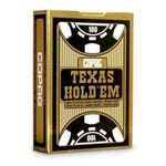 Ficha técnica e caractérísticas do produto Baralho 100 Plástico Texas Holdem Preto