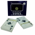 Ficha técnica e caractérísticas do produto Baralho Plástico com Estojo Copag 1001 Poker Size