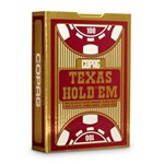 Ficha técnica e caractérísticas do produto Baralho Poker Texas Hold`Em Copag - Vermelho