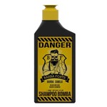 Barba Forte Danger Shampoo Bomba para Barba e Cabelo 250ml