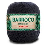 Ficha técnica e caractérísticas do produto Barbante Barroco Maxcolor 6 200G 226M Preto 8990 Círculo