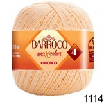 Ficha técnica e caractérísticas do produto Barbante Barroco Maxcolor Cor 1114 200g Nº 4 - Círculo