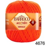 Ficha técnica e caractérísticas do produto Barbante Barroco Maxcolor Cor 4676 200g Nº 4 - Círculo