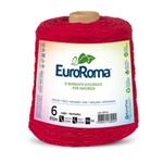 Ficha técnica e caractérísticas do produto Barbante EuroRoma Nº 8 Cor: 1000 - Vermelho