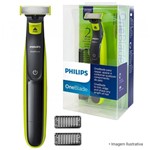 Ficha técnica e caractérísticas do produto Barbeador Aparador Oneblade Philips Bivolt Qp2521/10