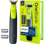 Ficha técnica e caractérísticas do produto Barbeador Aparador Oneblade Philips Qp2510/10