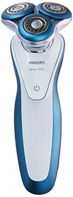 Ficha técnica e caractérísticas do produto Barbeador Aquatouch, Philips, S7310/12, Azul/Branco