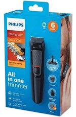 Ficha técnica e caractérísticas do produto Barbeador Elétrico Maquina Philips 6 Em1 Multigroom