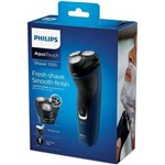 Ficha técnica e caractérísticas do produto Barbeador Philips Aquatouch 3D Seco Molhado - S112141 Bivolt