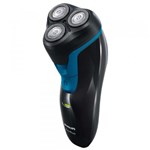 Ficha técnica e caractérísticas do produto Barbeador Philips Seco e Molhado Aqua Touch AT611/16