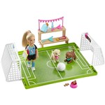 Ficha técnica e caractérísticas do produto Barbie Aventura Chelsea Futebol Cacho - Mattel