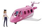 Ficha técnica e caractérísticas do produto Barbie Avião dos Sonhos com Piloto - Mattel Gjb33
