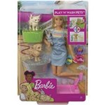 Ficha técnica e caractérísticas do produto Barbie Banho de Cachorrinhos (12139) - Mattel