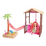 Ficha técnica e caractérísticas do produto Barbie Barraca Praia Chelsea Fwv24 Mattel