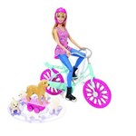 Ficha técnica e caractérísticas do produto Barbie - Bicicleta com Pets - Mattel
