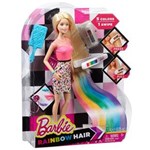Ficha técnica e caractérísticas do produto Barbie Boneca Mechas Coloridas - Mattel
