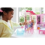 Ficha técnica e caractérísticas do produto Barbie Casa com Boneca - Mattel FXG55