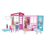Ficha técnica e caractérísticas do produto Barbie Casa Glamur com Boneca Mattel FXG55