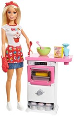 Ficha técnica e caractérísticas do produto Barbie Chefe de Bolinhos Fhp57 - Mattel