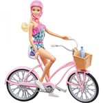 Ficha técnica e caractérísticas do produto Barbie com Bicicleta Ftv96 - Matell