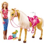 Ficha técnica e caractérísticas do produto Barbie com Cavalo - Mattel