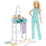 Ficha técnica e caractérísticas do produto Barbie Conjunto Pediatra - Mattel