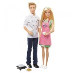 Ficha técnica e caractérísticas do produto Barbie Cozinhando e Criando Barbie e Ken - Mattel