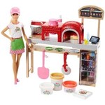 Ficha técnica e caractérísticas do produto Barbie Cozinhando e Criando Pizzaiola FHR09 Mattel