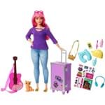 Ficha técnica e caractérísticas do produto Barbie Dreamhouse Adventures - Daisy e Acessórios de Viagem Fwv26 - MATTEL