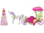 Ficha técnica e caractérísticas do produto Barbie Dreamtopia Carruagem com Princesa - com Acessórios Mattel