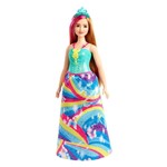 Ficha técnica e caractérísticas do produto Barbie Dreamtopia Princesa Loira - Arco-Íris - Mattel