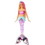 Ficha técnica e caractérísticas do produto Barbie Dreamtopia Sereia Luzes Arco-íris - Mattel