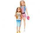 Ficha técnica e caractérísticas do produto Barbie Dupla de Irmãs Barbie e Stacie - com Acessórios Mattel