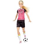 Ficha técnica e caractérísticas do produto Barbie Esportistas Jogadora de Futebol Mattel