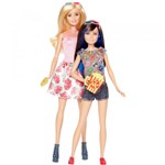 Ficha técnica e caractérísticas do produto Boneca Barbie - Barbie Dupla de Irmãs - Barbie e Skipper - Mattel