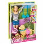 Ficha técnica e caractérísticas do produto Barbie Família Passeio com Cachorrinho Mattel
