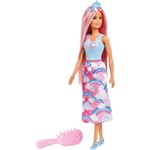 Ficha técnica e caractérísticas do produto Barbie Basica Boneca e Escova - Mattel
