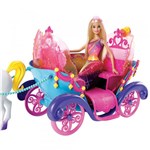 Ficha técnica e caractérísticas do produto Barbie Fantasia Carruagem com Princesa - Mattel