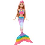 Ficha técnica e caractérísticas do produto Barbie Fantasia Sereia com Luzes do Arco-Íris Mattel