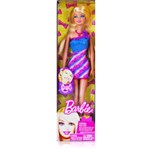 Ficha técnica e caractérísticas do produto Barbie Fashion And Beauty com Anel Menina - Azul - Mattel