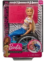 Ficha técnica e caractérísticas do produto Barbie Fashionistas Cadeira de Rodas 132 - Loira - Mattel