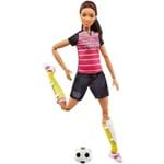 Ficha técnica e caractérísticas do produto Barbie Feita para Mexer Esportista Futebol Morena - Mattel