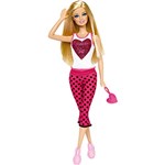 Barbie Festa de Pijama Camiseta Coração - Mattel