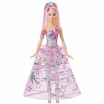 Ficha técnica e caractérísticas do produto Barbie Filme Aventura Nas Estrelas - Vestido Galático Mattel