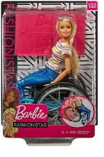 Ficha técnica e caractérísticas do produto Barbie Mattel Fashionistas Cadeira de Rodas - 8522