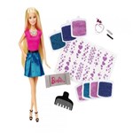 Ficha técnica e caractérísticas do produto Barbie Mattel Glitter no Cabelo - Clg18