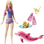 Ficha técnica e caractérísticas do produto Barbie Mergulhando com Bichinhos - Mattel